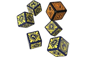 Q WORKSHOP Warmachine Cygnar Faction Dice
