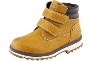 TZJS Unisex Kinder Klassische Stiefel Jungen Mädchen Baby Winterstiefel Mit Klettverschluss Wasserdicht Stiefeletten Schneestiefel Arbeitsstiefel Rutschfeste Trekking Winterschuhe 22-35EU