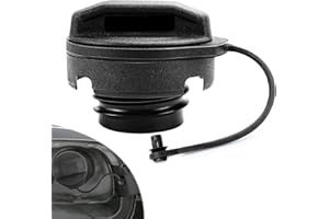 LPZMPZ Tankdeckel mit Halteband Kompatibel mit VW Polo 9N 6R Golf 2 3 4 Passat B3 B4 B5 Audi A1 A2 A3 A4 A6 A8 TT Seat Leon Skoda Octavia Auto Kraftstofftankdeckel Ersatz 1J0201550A 1H0201553B