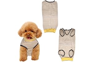 INSPUTOL Post-Surgery Dog Recovery Bodysuit - Leak-Proof Protective Suit for Dogs, Breathable Soft Elastic Fabric Comfort Suit with Adjustable Straps 1-Count (Medium/M)