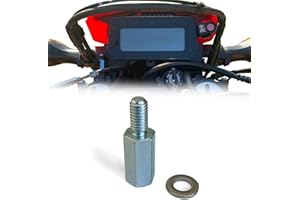 VDE INDUSTRIES Bremsschlauch Display Mod Fix kompatibel mit Honda CRF300L - Abstandshalter für verbesserte Sichtbarkeit des Bremsschlauchs