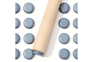 25 st teflon möbelglid självhäftande, 25 mm PTFE glid för tunga möbler, glid till stolsben i plast för stolar och skåp, för m