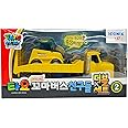Tayo the Little Bus 120 Friends Set D1-Motor car Toy(Paul,Leeds) (Set D2-Motor car Toy Bucket & Mac)