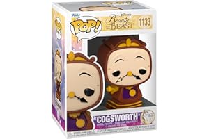 Funko Pop! Disney: Beauty And The Beast - Cogsworth - la Bella y la Bestia - Figura de Vinilo Coleccionable - Idea de Regalo- Mercancia Oficial - Juguetes para Niños y Adultos - Movies Fans