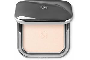 KIKO Milano Glow Fusion Powder Highlighter - 01, Iluminador En Polvo Con Resultado Modulable