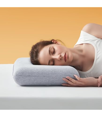 Oreiller Mémoire De Forme 70x36x8 Cm - Soutien Nuque Et Cervicales - Housse Bambou Lavable - Certifié Oeko-Tex - 2