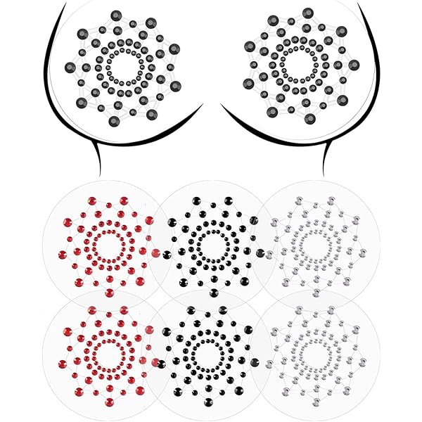 Plak Beha - Siliconen voor de tepels - Kleur Zwart - Comfortabel