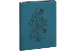 Exacompta - 20675E - Carnet d'adresse Flora - 21 cm x 15 cm - Coloris aléatoires