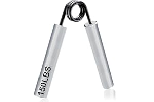 EUG-PRODUCTS Hand Grip, Metal Ejercitador de Dedos, Fortalecedores de Mano para Entrenar el Agarre, la Fuerza de Los Dedos, la Muñeca, el Antebrazos Fortalecer 100lbs-350lbs(45-1158 KG)