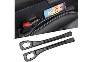 WEICLIANHP 2 Pièces Combleur de Vide pour Siège de Voiture, Organisateur Anti-Écart pour Eviter la Chute de Petits Objets entre le Siège et la Console - Accessoire Pratique pour Voiture
