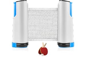 Delamiya Red de ping pong, red de ping pong, red de ping pong, red de ping pong portátil, red de repuesto, red de ping pong p