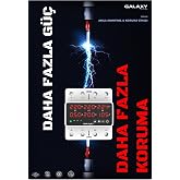 GALAXY Energy D380 Profesyonel Trifaze Kontrol Cihazı Y&uuml;ksek-Al&ccedil;ak Voltaj Akım Koruyucu (Konut İşyeri Fabrikalar)