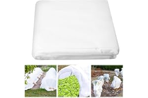 FePen Voile d'hivernage pour Plantes, Housses de Protection pour Plantes, 2 * 10m, Polaire Plante de Jardin, Tissu Antigel pour Plantes, Coupe-Vent, Froid, Chaud, 40g/m²