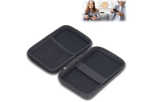 GAEIRT Black Hard Carrying Case for Rg35xx, Game Console Carrying Case Waterproof Prevent Collision Handheld Gaming Machine Travel Storage Bag for Rg35xx