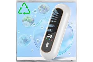 HYDOMI Fridge Deodoriser Rechargeable with LED Display Lasts 10 Years: Fridge Odour Eliminator for Fridge Freshener with Temperature Monitoring, Smell Remover Odour Absorber for Closet, Pet, Car, Storage Box
