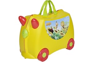 KNORRTOYS.COM Knorrtoys 10282 - Trunki Abeja Maja, Amarillo/Rojo/Verde, 44 cm, Equipaje Infantil