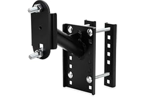 Camco EAZ Lift Eaz-Lift Spare Tire Mount | Provides an Exterior Spare Tire Location | Constructed of Durable, Powder-Coated Steel | Black (48474)