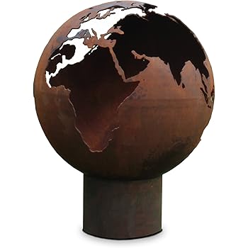 Earth Design Fire Ball Fire Pit Handcrafted By Uk Blacksmiths