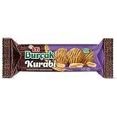 Eti Bur&ccedil;ak Kurabi Yer Fıstıklı Tahinli Tam Buğday Unlu Bisk&uuml;vi 75 g x24