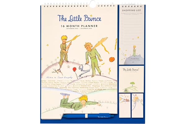 Grupo Erik - Calendrier Familial 2022/2023 Le Petit Prince | Planificateur Mural, Organiseur Mensuel, Planning Familial 2021 2022, Planner 2022 2023, Monthly Planner