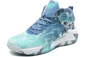 MOUDN Zapatillas de Baloncesto para Hombre Zapatillas Deportivas cómodas de Malla para Caminar Zapatillas Ligeras de Moda para Correr al Aire Libre