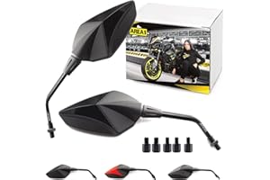 AREA LONGBOARD Rückspiegel Set kompatibel mit KTM Duke 125, 200, 690, Duke R / 2x Spiegel kompatibel mit KTM 620 E Duke (V34)