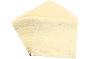 PATIKIL Gold Leaf Sheets for Art 8.5x9.5cm, 100 Pcs Gold Foil Sheet Metallic Leaf Papers for DIY Crafts Resin Furniture Nails Paintings Home Decoration, Champagne Silver