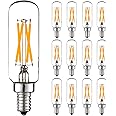 LiteHistory Dimmable E12 LED Bulb 6W Equal 60 watt led Light Bulb Warm White 2700K T6 T25 E12 Candelabra Bulb 60 watt for Chandeliers,Ceiling Fan,Pendant,Wall scones AC120V 600LM e12 Bulb 12Pack