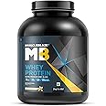 MuscleBlaze 100% Whey Protein, Ultra Premium Blend with Concentrate & Whey Protein Isolate, 25 g Protein per Scoop (Vanilla, 2 kg / 4.4 lb)