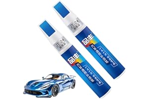 Eniyou 2 PCS Lackstifte für Auto Kratzer 12ml Lackstift Auto, AutoLack Reparatur,Kratzerentferner Autolack Stift, für Die Meisten Autoreparaturen (Blau)