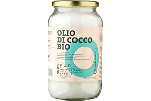 CocoNativo Biologico Extra Vergine Olio di Cocco, 1000 ml, Ideale per Capelli, Corpo e Uso Alimentare