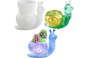 TUXUZAL Stampo in silicone per vaso di fiori, per cemento, per animali, in silicone, stampo per gesso, vaso di fiori, in resina epossidica, forma 3D, stampo fai da te in resina pressofusa, forma per piante