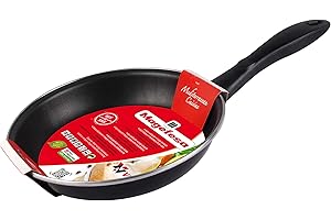 MAGEFESA Megafesa 01102593 - Padella, Diametro 18 cm, Color Nero