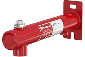 Flamco Flexconsole ¾ pour fixer les vases d'expansion Flexcon (2-25 litres) à un mur, bouchon de radiateur avec purge d'air manuelle, 27910