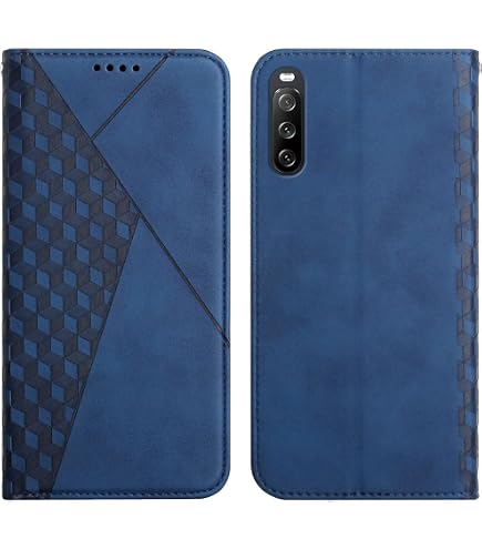 PU Leder Flip Hülle Für Sony Xperia X F5121 – Mit Magnetverschluss, Kartenfach & Aufstellfunktion, Schwarz