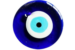 SUJEETEC Samje 12cm Lucky Evil Eye Nazar Boncuk Turco Griego Cristal Colgando Buena Suerte Protección