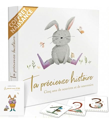 HuBorns - Livre de Naissance pour Coller des Photos et Écrire avec plus HuBorns - Livre de Naissance pour Coller des Photos et Écrire avec plus