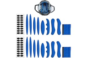 TYGFRT 2 Pieces Helmet Liner, Bicycle Helmet Liner, Helmet Foam Pad, Helmet Accessories, Replacement Liner, Universal Bicycle Helmet Pad