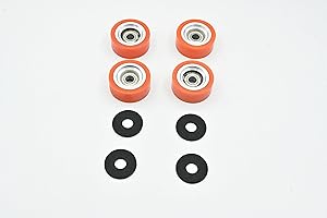 Delixike (4Pack) 70298701P-70298701-70568201 Support Roller Bearing Compatible With for Alliance/Huebsch/Speedqueen/IPSO Dryer