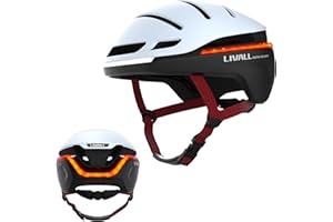 LIVALL Casque de Vélo Intelligent, Casque de Vélo Bluetooth avec Lumiere LED, Alarme SOS, Signal de Virage et Télécommande, Homme et Femme Adultes