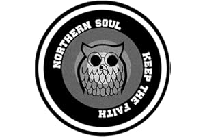 TRIBAL T-SHIRTS Northern Soul Keep the Faith Night Owl DJ Slipmat Vinyl Turntable Decks