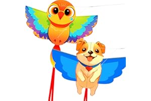 Touch the sky Animal Kite for Adults, Easy to Fly, Exquisite Fabrics and Unique Structure Design, Excellent Outdoor Games and Activity Toys, Suitable for Beginners.