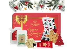 M & R HOME JUST RELAX Christmas Xmas Gifts for Women, Pamper Gifts, Self Care, Relaxation Home Spa, Birthday Presents for Women, Her, Mum, Girls, Sister, Girlfriend, Ladies, Teacher, Wife, Auntie, Friends