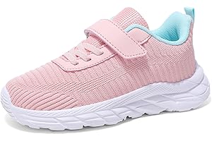 ZCIBN Mädchen Sportschuhe Turnschuhe Kinder Hallenschuhe Atmungsaktiv Sneaker Leicht Schuhe Laufschuhe Kinderschuhe