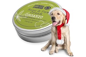NOSEPRINT Organic 2X30ML 100% Natural Dog Nose & Paw Balm Paw Protector | Paw Balm For Dogs | Dog Paw Moisturiser Dog Paw Balm Moisturises And Conditions And Relieves Dry And Cracked Pads