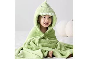 Bebamour Asciugamani da Bagno per Bambini Unicorno con Cappuccio