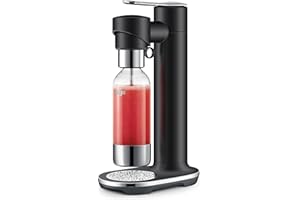 Sage - The InFizz Fusion - Machine à Soda - Pour l'Eau Pétillante, les Jus de Fruits, le Thé, les Cocktails et Toutes les Boissons Pétillantes - Truffe Noire