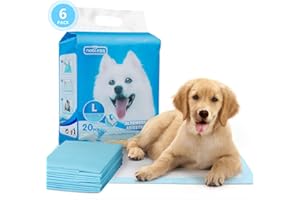 Nobleza - 120 pz Tappetini igienici per cani, misure 90*60cm, Tappetini assorbenti per animali domestici