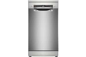 Bosch SPS4EMI61E, Série 4, Lave-vaisselle 45 cm, Pose libre, Acier brossé anti-traces