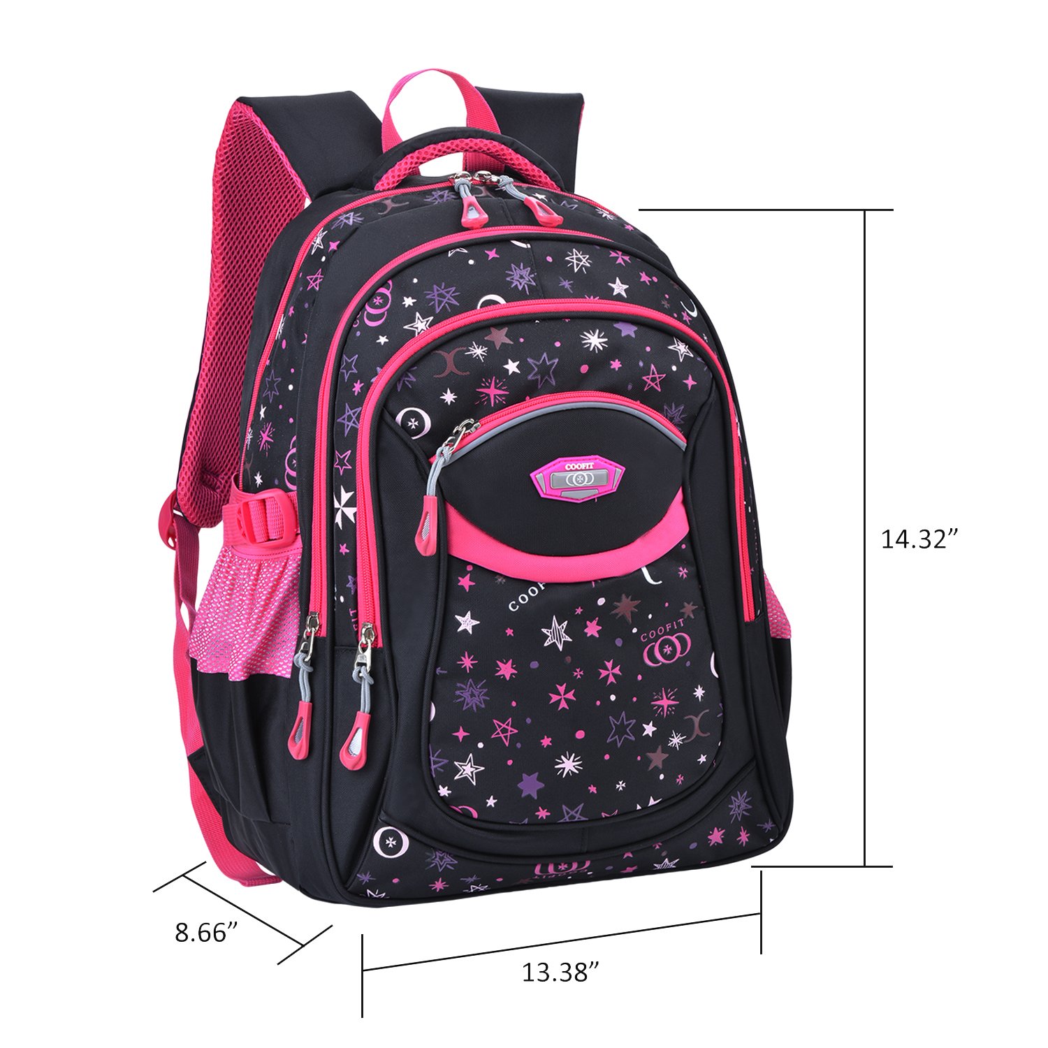 COOFIT Kids Backpack Trolley Bag Boys Girls School Bag Children's
